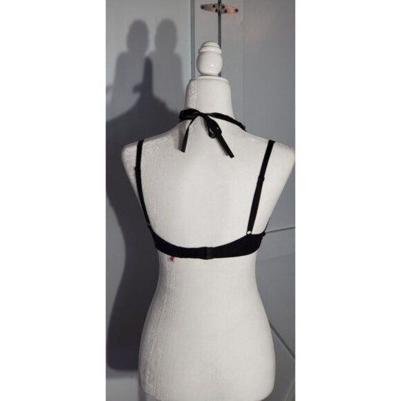 PINK VICTORIA´S SECRET PUSH UP BRA COLOR BLACK SIZE 34C - Picture 4 of 6